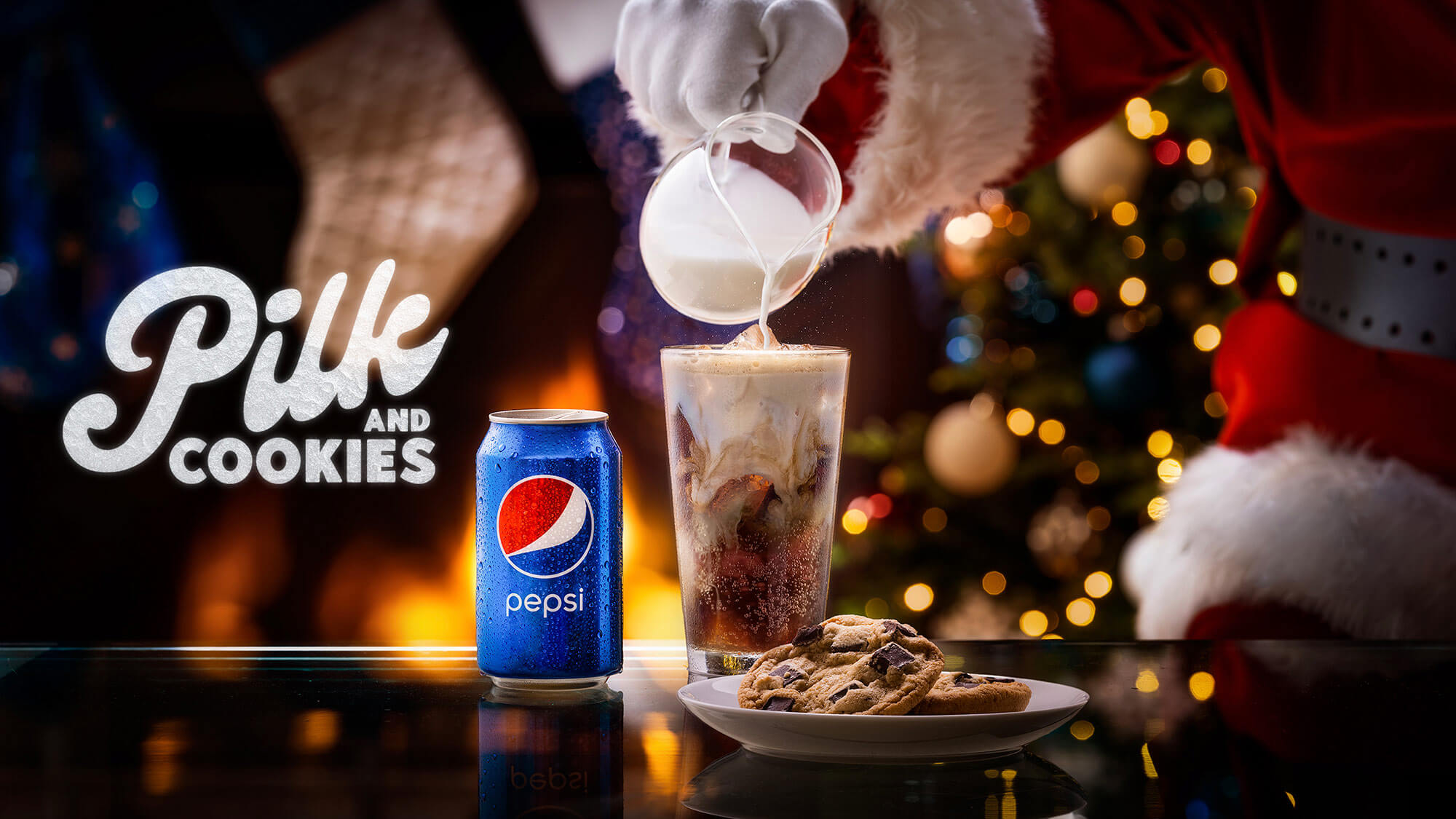 Pepsi Milk & Cookies